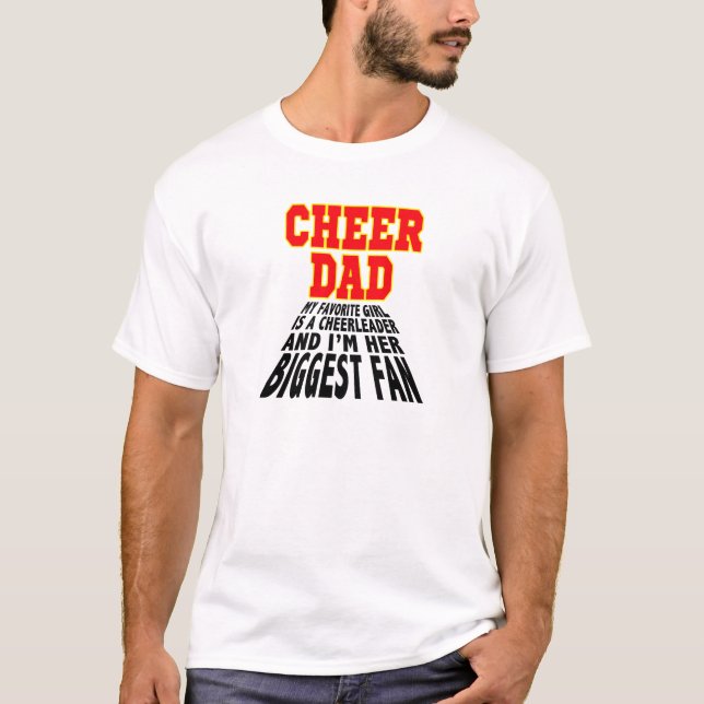 Sternbeifall-Vater-Tochter-Stolz - T-Shirt (Vorderseite)
