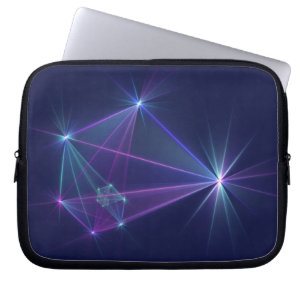 Sternbild, abstrakte Fantasy-Fraktalkunst Laptopschutzhülle