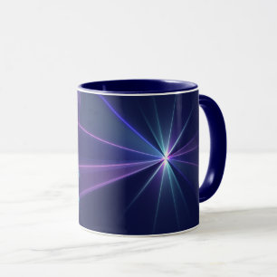 Sternbild, abstrakte Fantasy-Fraktalkunst Tasse