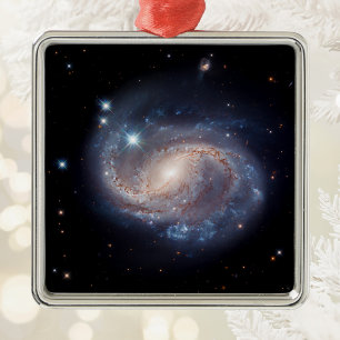 Sternbild Delphinus NGC 6956 Ornament Aus Metall