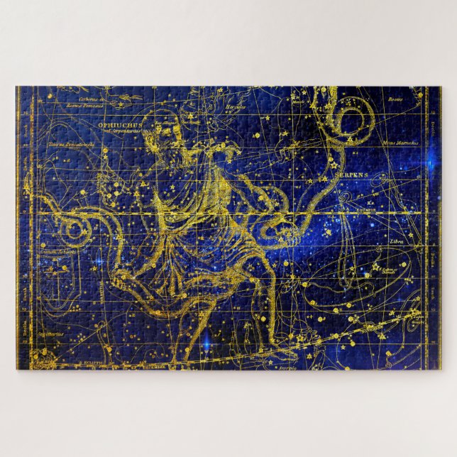 Sternbild des Schlangenträgers (Horizontal)