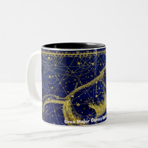 Sternbild Großer Bär Zweifarbige Tasse