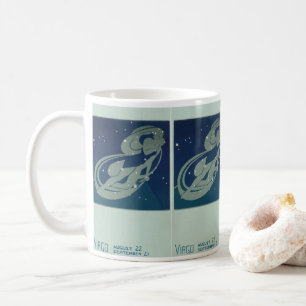 Sternbild Jungfrau Retro-Zodiak Astrologie Kaffeetasse