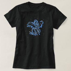 Sternbild Jungfrau und Tierkreiszeichen mit Sterne T-Shirt