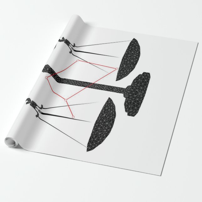Sternbild Libra | NIEDLICHE GEBURTSTAG Geschenkpapier (Ungerollt)
