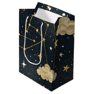 Sternbild-Muster (2) Mittlere Geschenktüte
