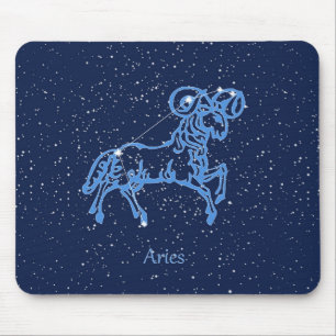 Sternbild und Sternzeichen Mousepad