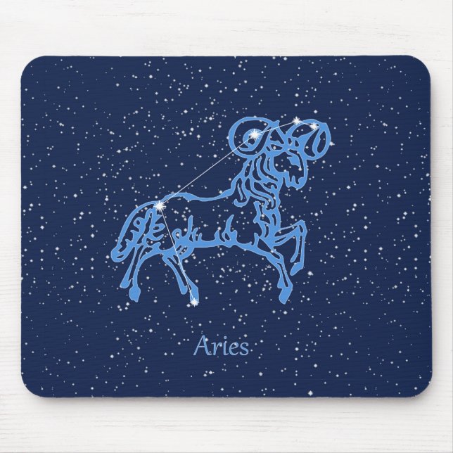 Sternbild und Sternzeichen Mousepad (Vorne)