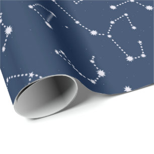 Sternbilder Sternenhimmel Geschenkpapier
