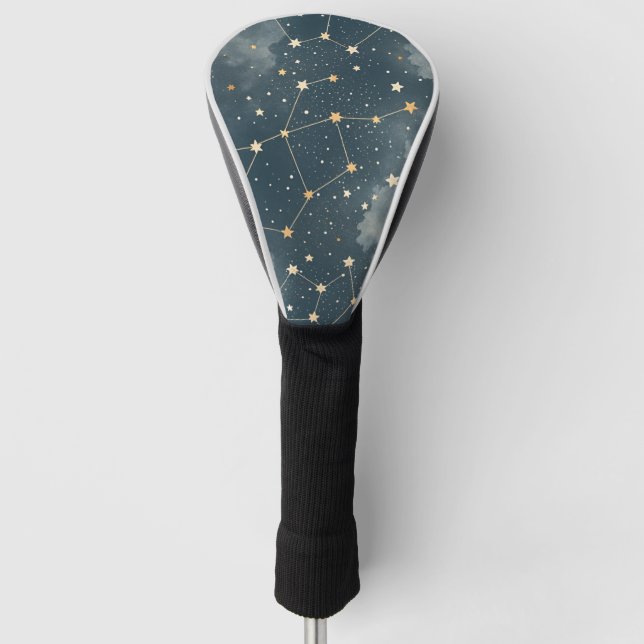 Sternbildmuster (4) golf headcover (Vorderseite)