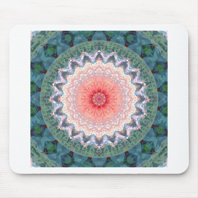 Sternblumenstern Februar Mousepad (Vorne)