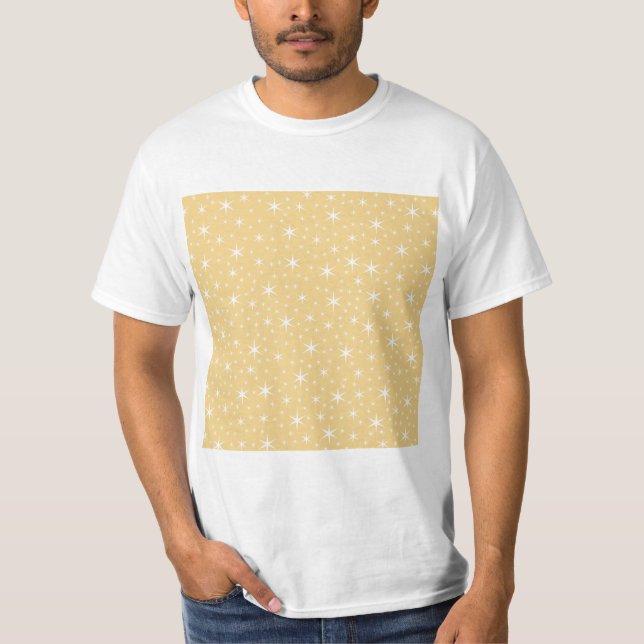 Sternchen-Vereinbarung in der weißen und T-Shirt (Vorderseite)