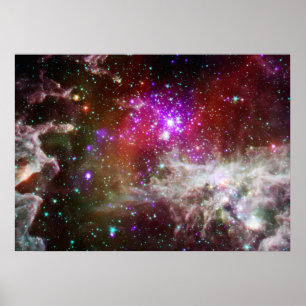 Sterncluster NGC 281 Pacman Nebula Poster