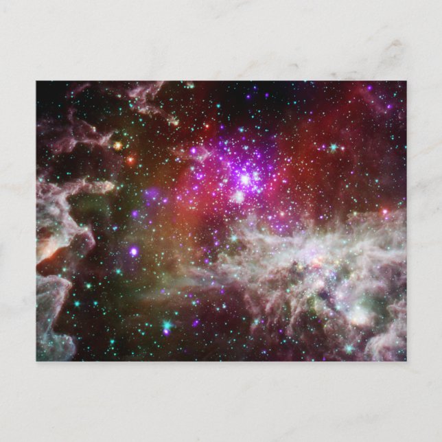 Sterncluster NGC 281 Pacman Nebula Postkarte (Vorderseite)