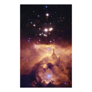 Sterncluster Pismis 24 im Emissionsnebel NGC 6357 Fotodruck