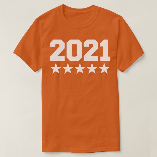 Sterne 2021 T-Shirt (Design vorne)