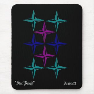 Sterne, Acadia72, "spielen helles " die Hauptrolle Mousepad