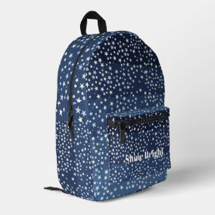 Sterne am Himmel Bedruckter Rucksack