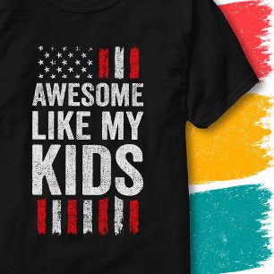 Sterne auf der amerikanischen Flagge sind toll wie T-Shirt