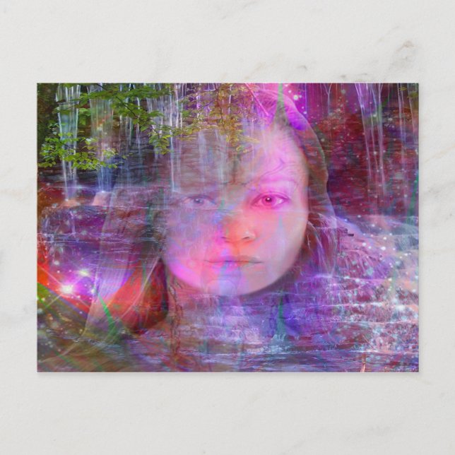 Sterne auf Wasser Postkarte (Vorderseite)