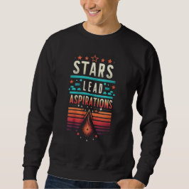Sterne Bleibesinnung Sweatshirt