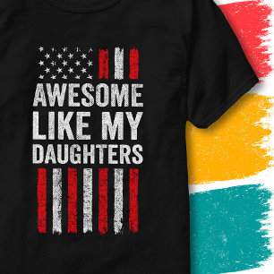 Sterne der amerikanischen Flagge großartig wie mei T-Shirt