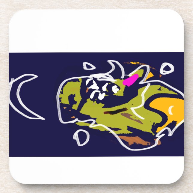 Sterne der Badeanstalt Getränkeuntersetzer (Vorderseite)