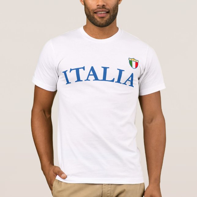 Sterne des Italien-Emblem-Shirt-4 T-Shirt (Vorderseite)