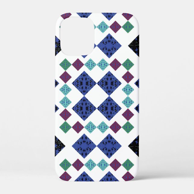 Sterne Diamanten Case-Mate iPhone Hülle (Rückseite)