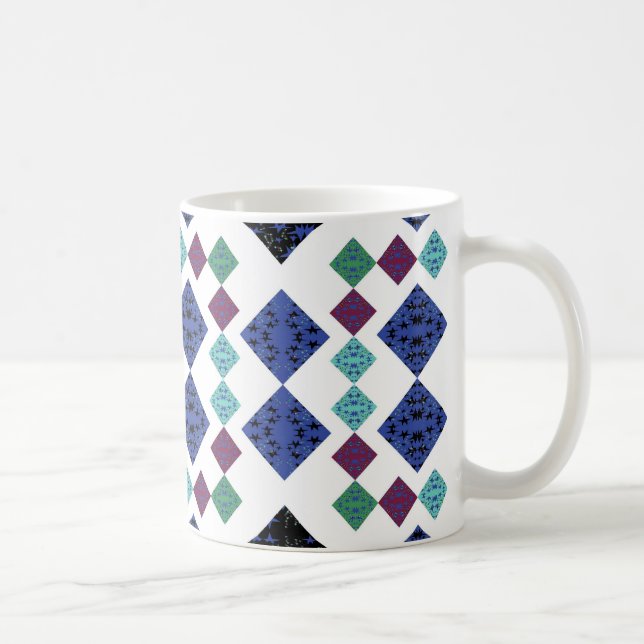 Sterne Diamanten Kaffeetasse (Rechts)