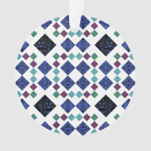 Sterne Diamanten Ornament
