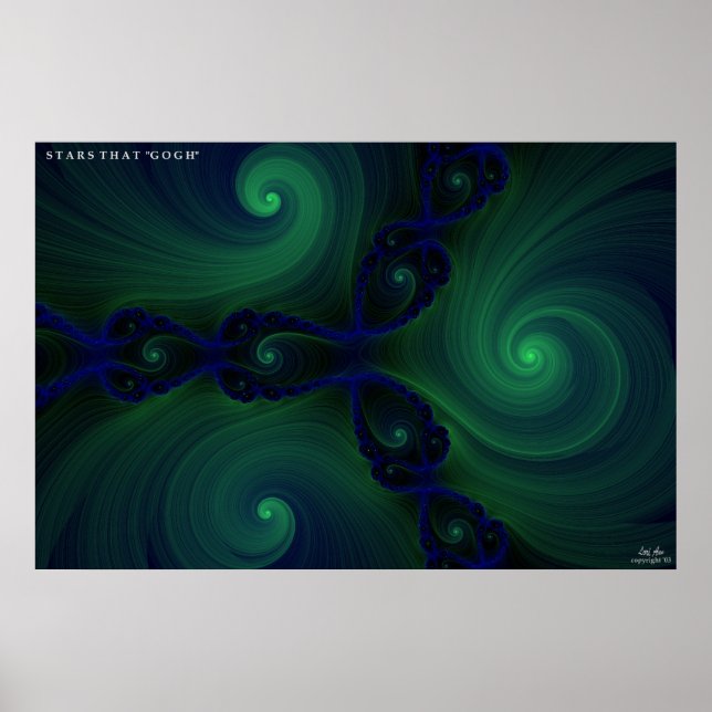 Sterne, die "Gogh" Poster (Vorne)