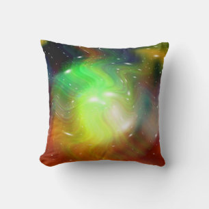 Sterne eines Planeten und einer Galaxie Kissen