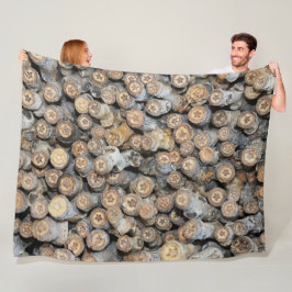 Sterne entlang der Rio Grande Cotton Wood Trees Ta Fleecedecke