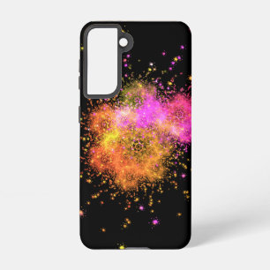Sterne explodieren - Fraktal Samsung Galaxy Hülle