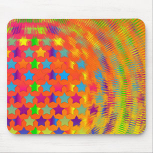Sterne explodiertes Computermousepad Mousepad
