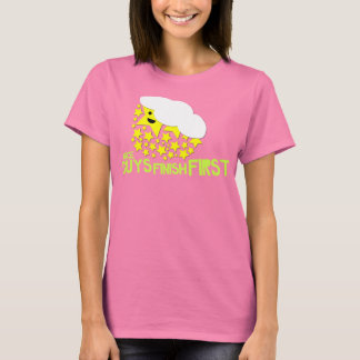 Sterne fallen vom Himmel Ladys T-Shirt