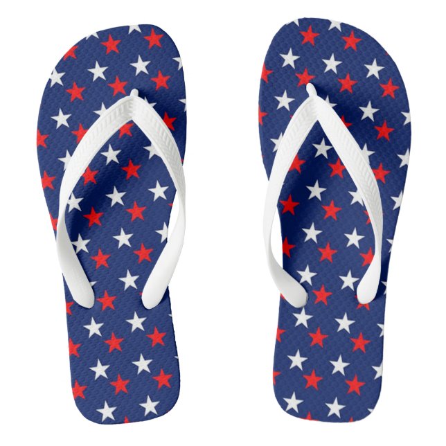 Sterne Flip Flops (Fußbett)