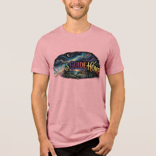 Sterne führen nach Hause T-Shirt Tri-Blend Shirt