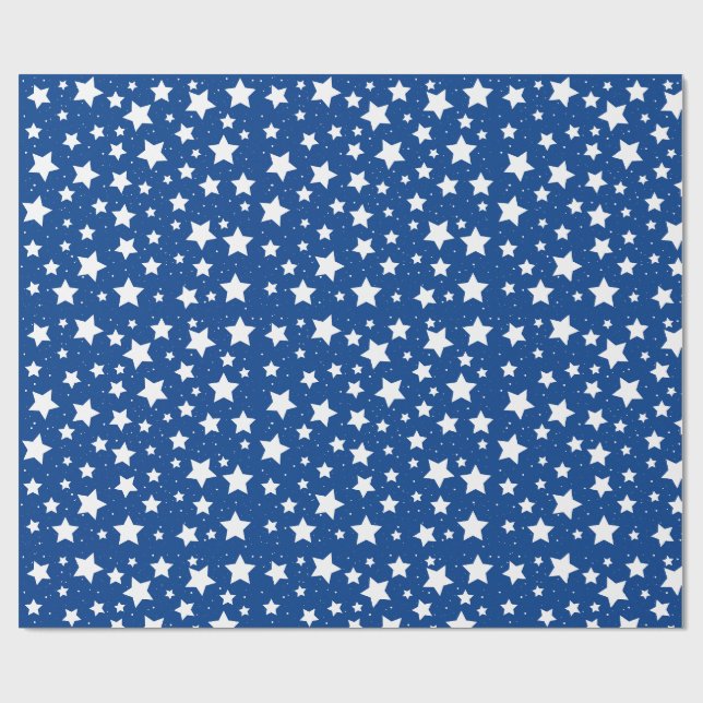 Sterne Geschenkpapier (Flach)