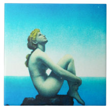 Sterne - große Keramik-Fliese