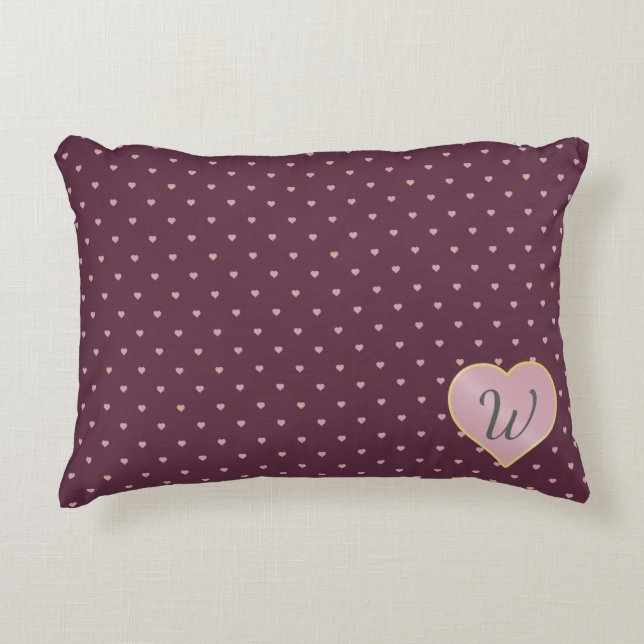 Sterne im Herzen auf Port Accent Pillow Dekokissen (Vorderseite)