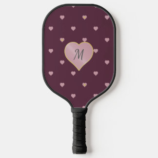 Sterne im Herzen im Hafen Pickleball Schläger