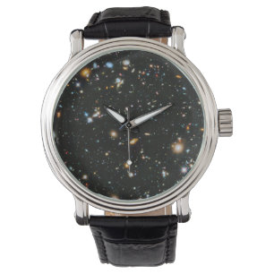 Sterne im Raum - Hubble ultra tiefes Feld Armbanduhr