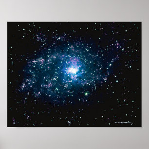 Sterne im Raum Poster