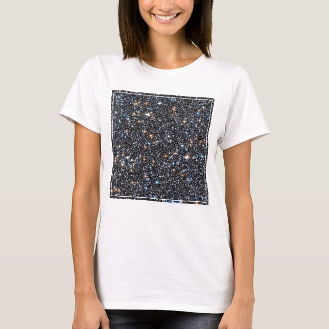 Sterne in der galaktischen Masse der Milchstraße. T-Shirt (Vorderseite)
