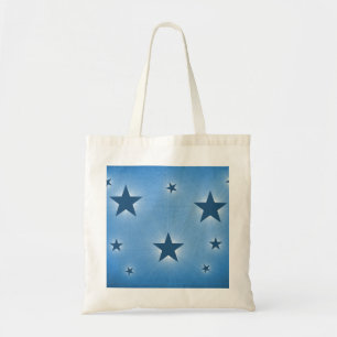 Sterne in der nächtlichen Sky Tote Tasche, blau Tragetasche