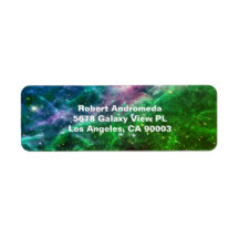 Sterne in Tarantula Nebula Blau bis Grüne Adresse