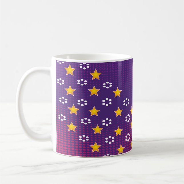 Sterne Kaffeetasse (Links)