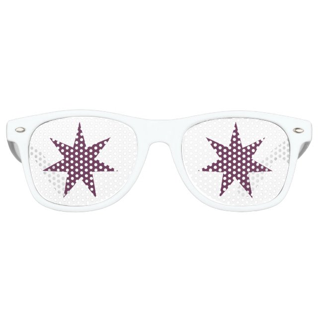 Sterne Partybrille (Vorderseite)